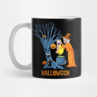 Halloween Spooky T-shirt Mug